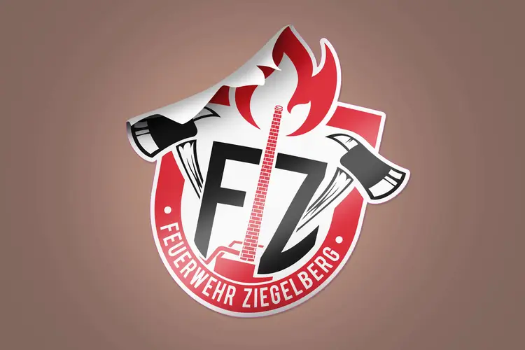 Feuerwehr Ziegelberg Aufkleber